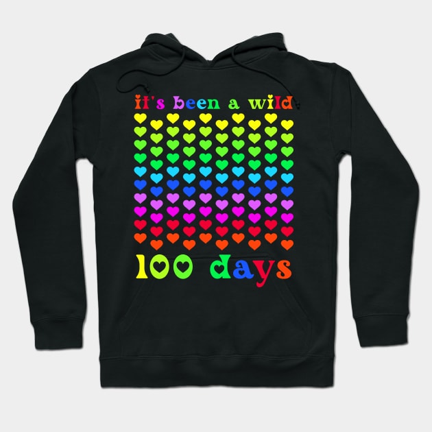 Funny We Rocked 100 Days of School Teacher Student Gift Hoodie by DesignergiftsCie